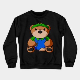 Cleaner Teddy Bear Crewneck Sweatshirt